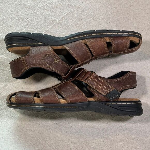 Dr. Scholl's 'Camden' Closed Toe Fisherman Sandals Mens Size 10M - Picture 11 of 16